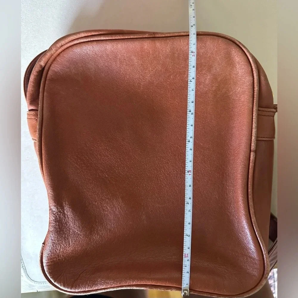 Vintage Leather Americana Crossbody Women’s Purse Classic Neutral